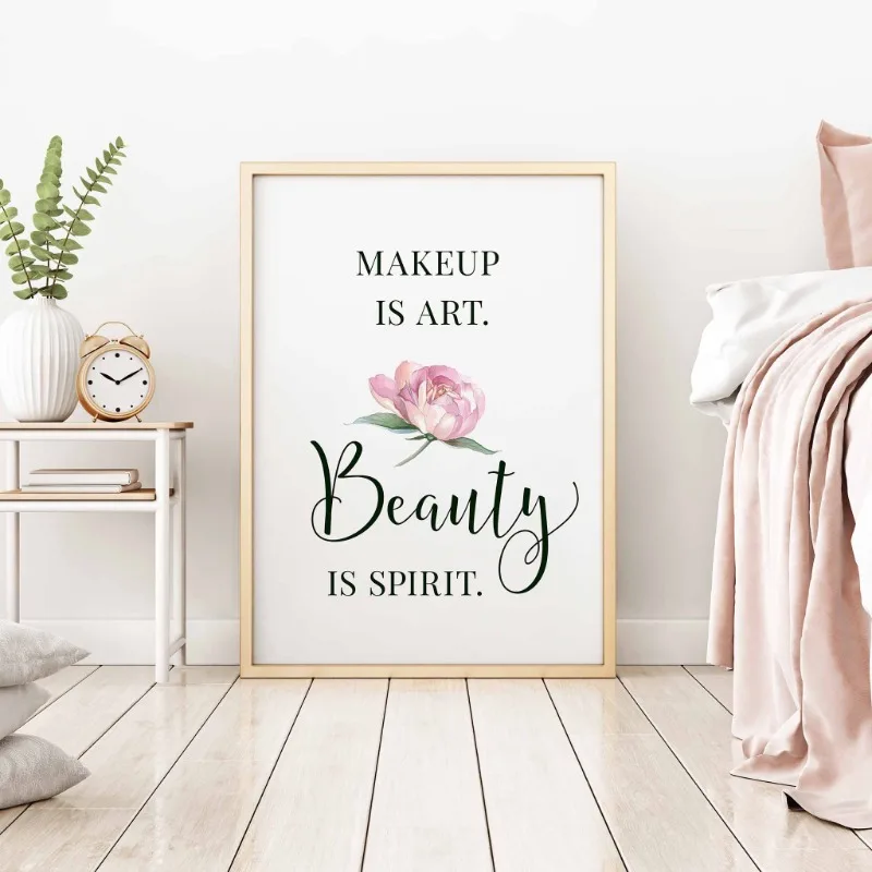 Makeup Quotes Poster Eyelash E - Beauty And Makeup Quotes incelemesi ve fiyatı