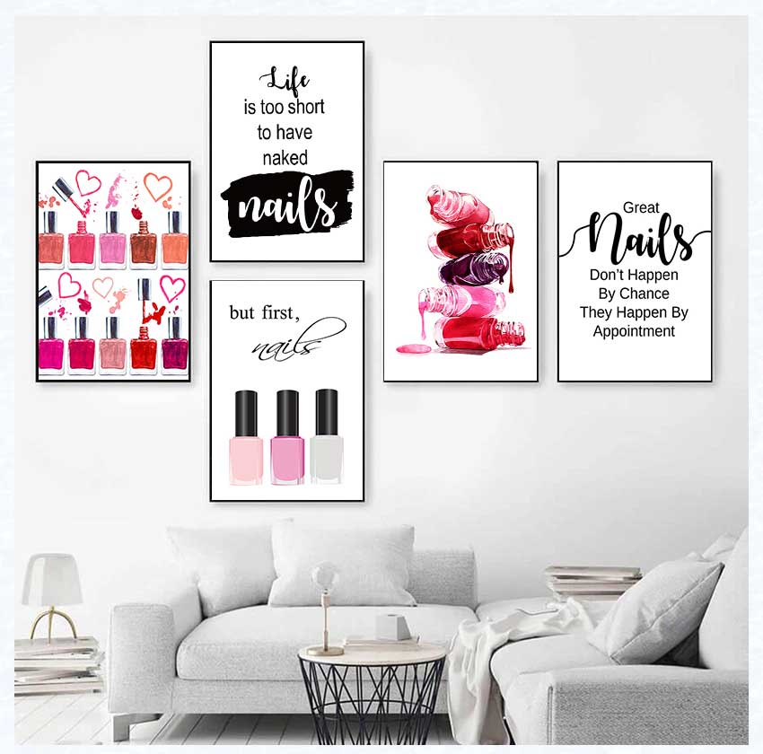 Art Posters and Prints Nail Te - Beauty And Makeup Quotes incelemesi ve fiyatı