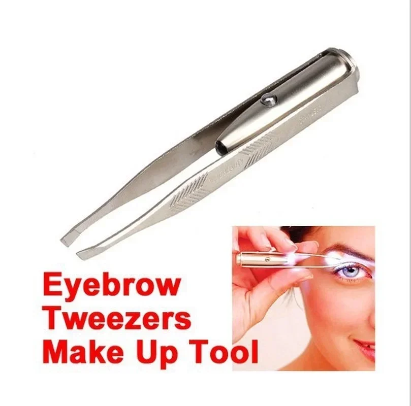 1/3Pcs Led Eyebrow Tweezers St - Beauty Makeup Design incelemesi ve fiyatı
