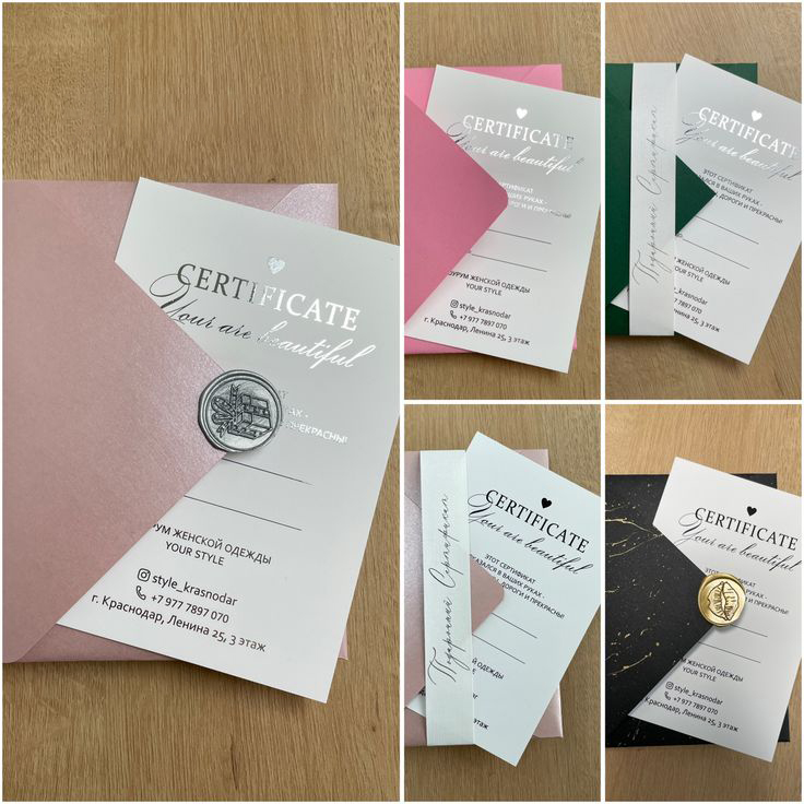 Custom Elegant Gift cards with - Beauty And Makeup Studio incelemesi ve fiyatı