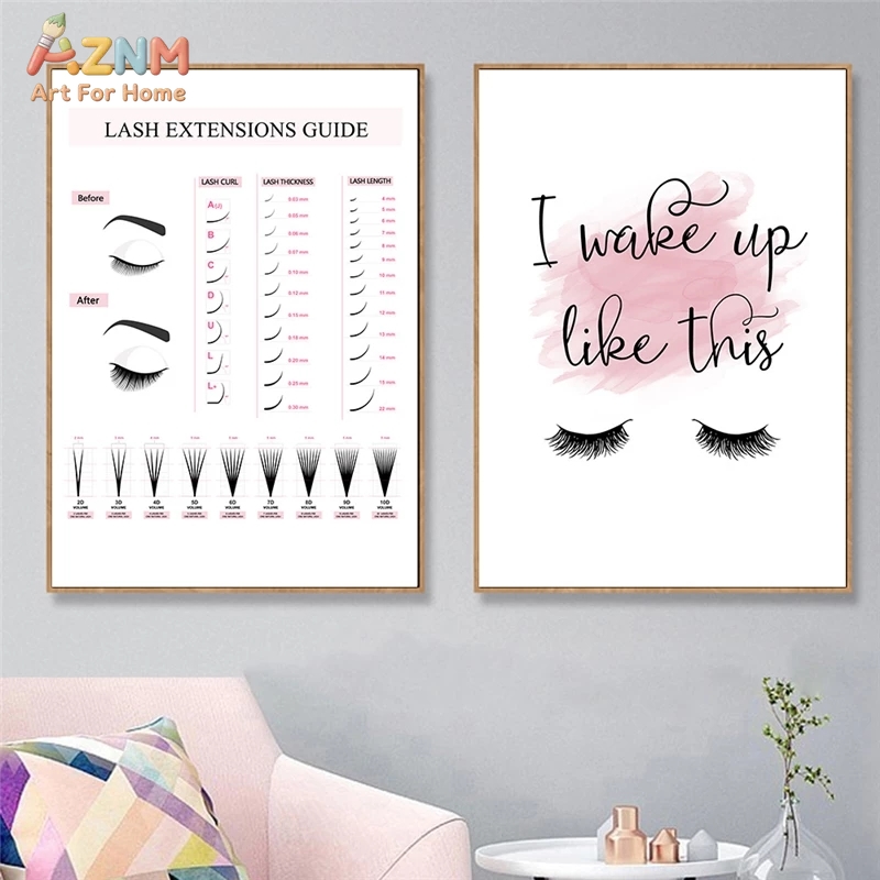 AZNM Lash Extensions Guide Can - Beauty And Makeup Quotes incelemesi ve fiyatı