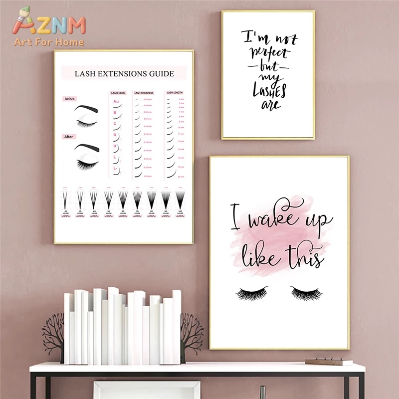 AZNM Lash Extensions Guide Can - Beauty And Makeup Quotes incelemesi ve fiyatı