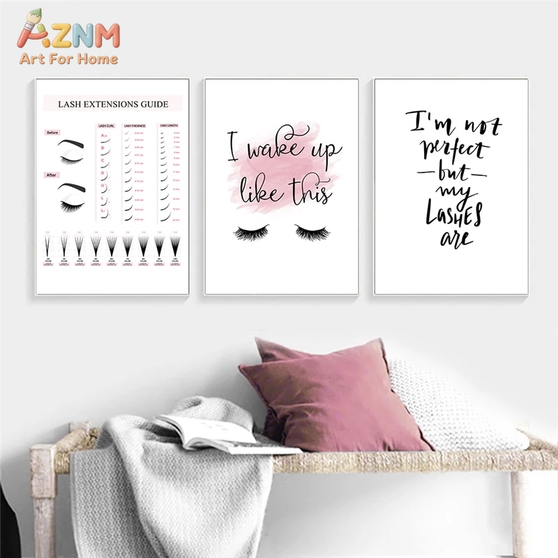 AZNM Lash Extensions Guide Can - Beauty And Makeup Quotes incelemesi ve fiyatı
