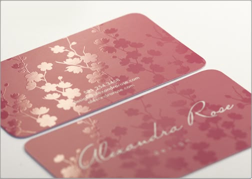 Custom Spot UV Business Cards  - Beauty Makeup Design incelemesi ve fiyatı