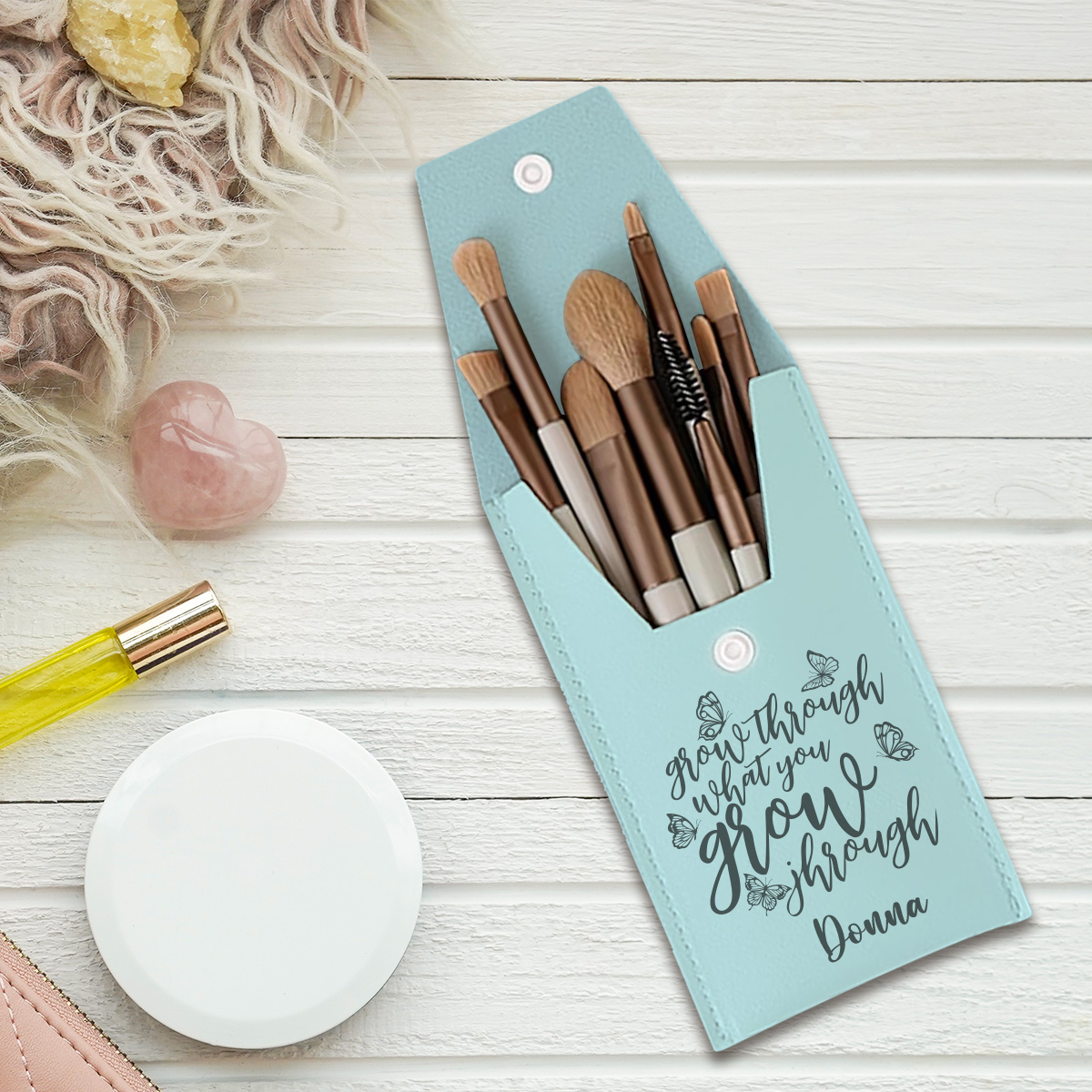 1pc Custom Name Makeup Brush,  - Beauty Makeup Design incelemesi ve fiyatı