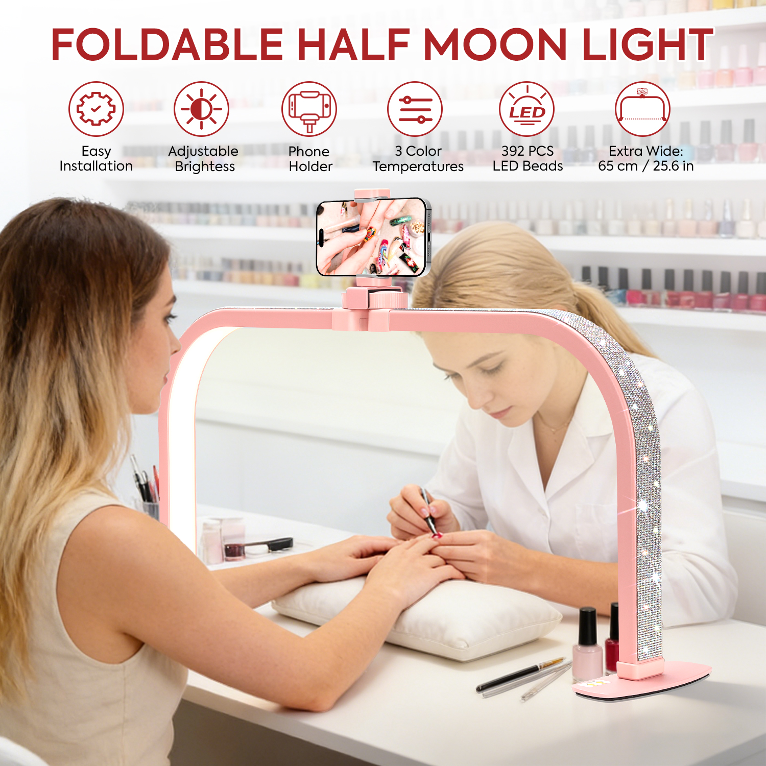 Powerful Nail Lamp U-shaped De - Beauty Makeup Design incelemesi ve fiyatı