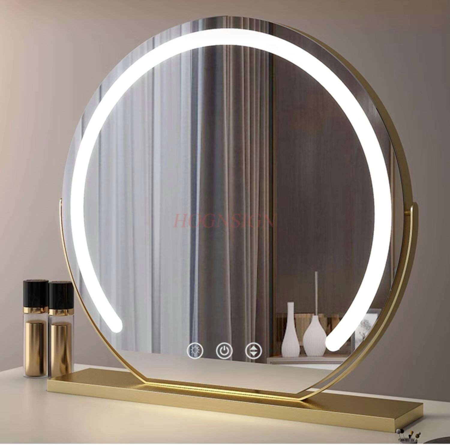 LED makeup mirror with lamp de - Makeup Master Beauty Salon incelemesi ve fiyatı