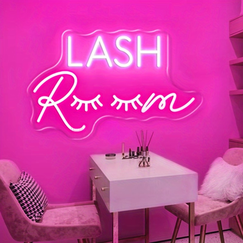 LASH Room Neon Sign LED Wall A - Beauty And Makeup Studio incelemesi ve fiyatı