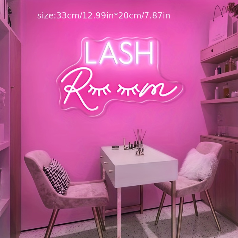 LASH Room Neon Sign LED Wall A - Beauty And Makeup Studio incelemesi ve fiyatı