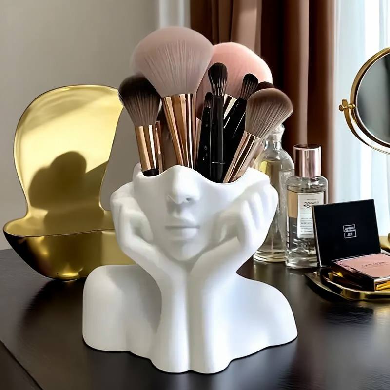 Face Shape Makeup Brush Holder - Beauty Makeup Design incelemesi ve fiyatı