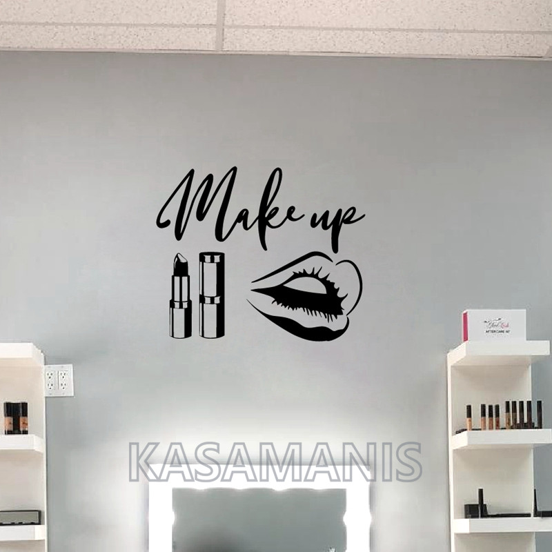 MakeUp Quote Wall Art Decals B - Beauty And Makeup Quotes incelemesi ve fiyatı