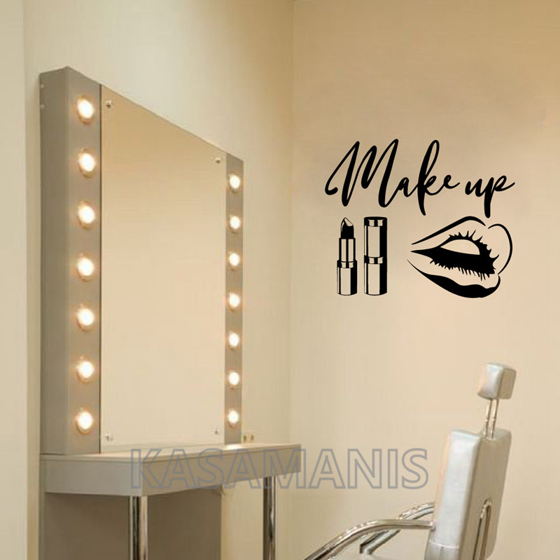 MakeUp Quote Wall Art Decals B - Beauty And Makeup Quotes incelemesi ve fiyatı