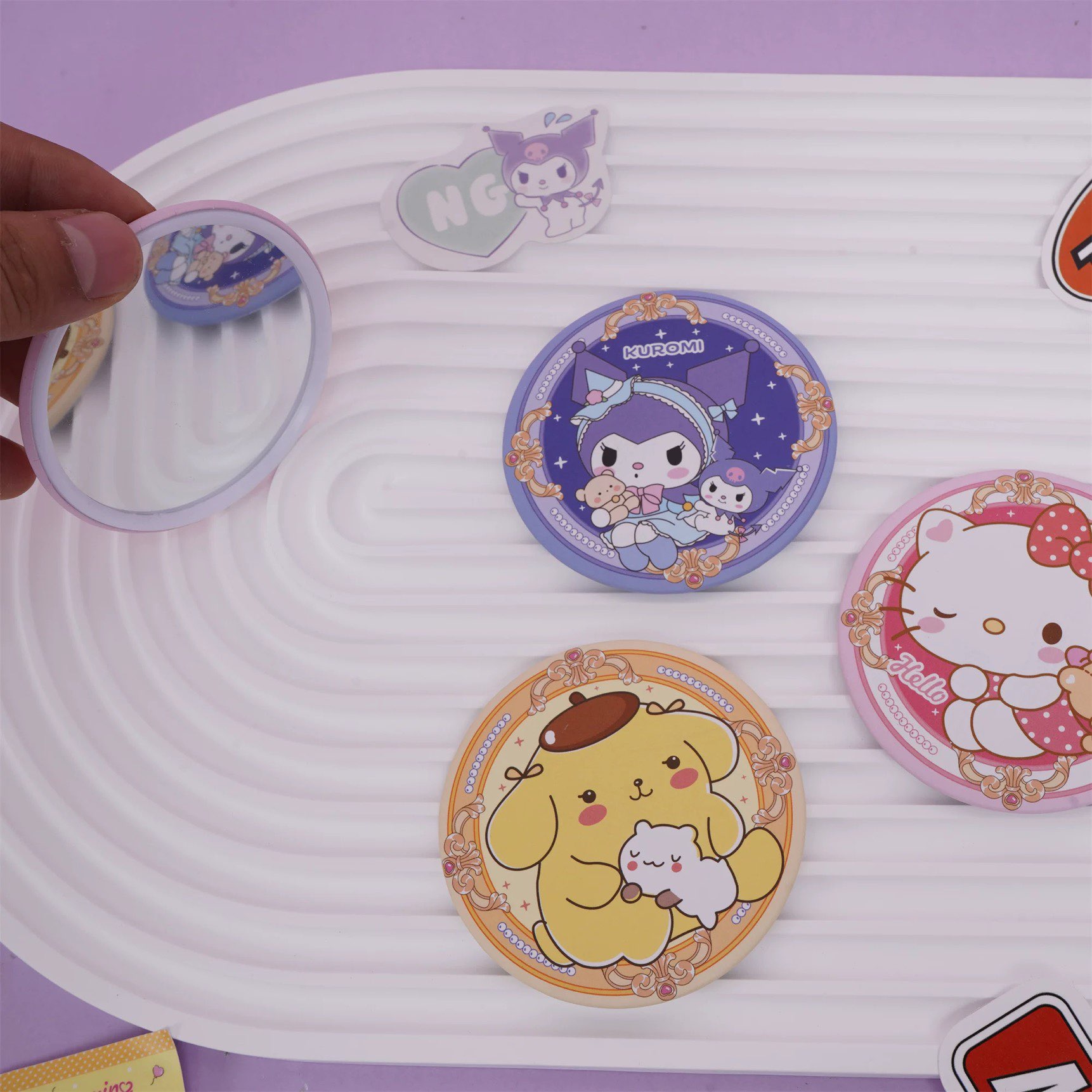 Sanrio Mini Mirror Kuromi My M - My Beauty Makeup Set incelemesi ve fiyatı